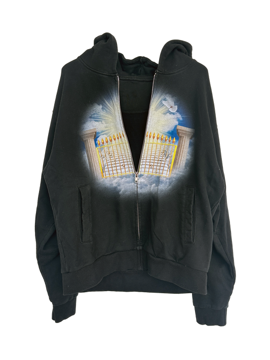 heaven gates hoodie (black)